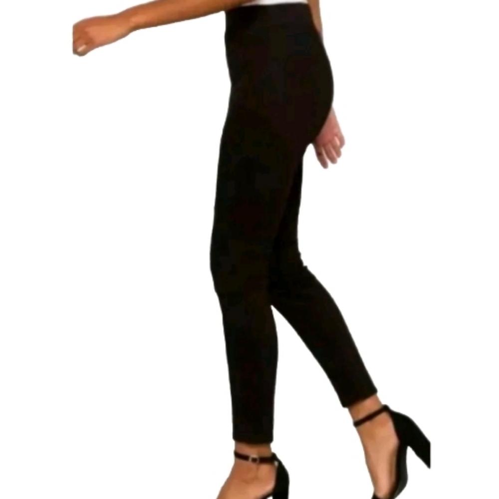 PISTOLA Rhia High-Rise Moto style legging pants in Black Size SM